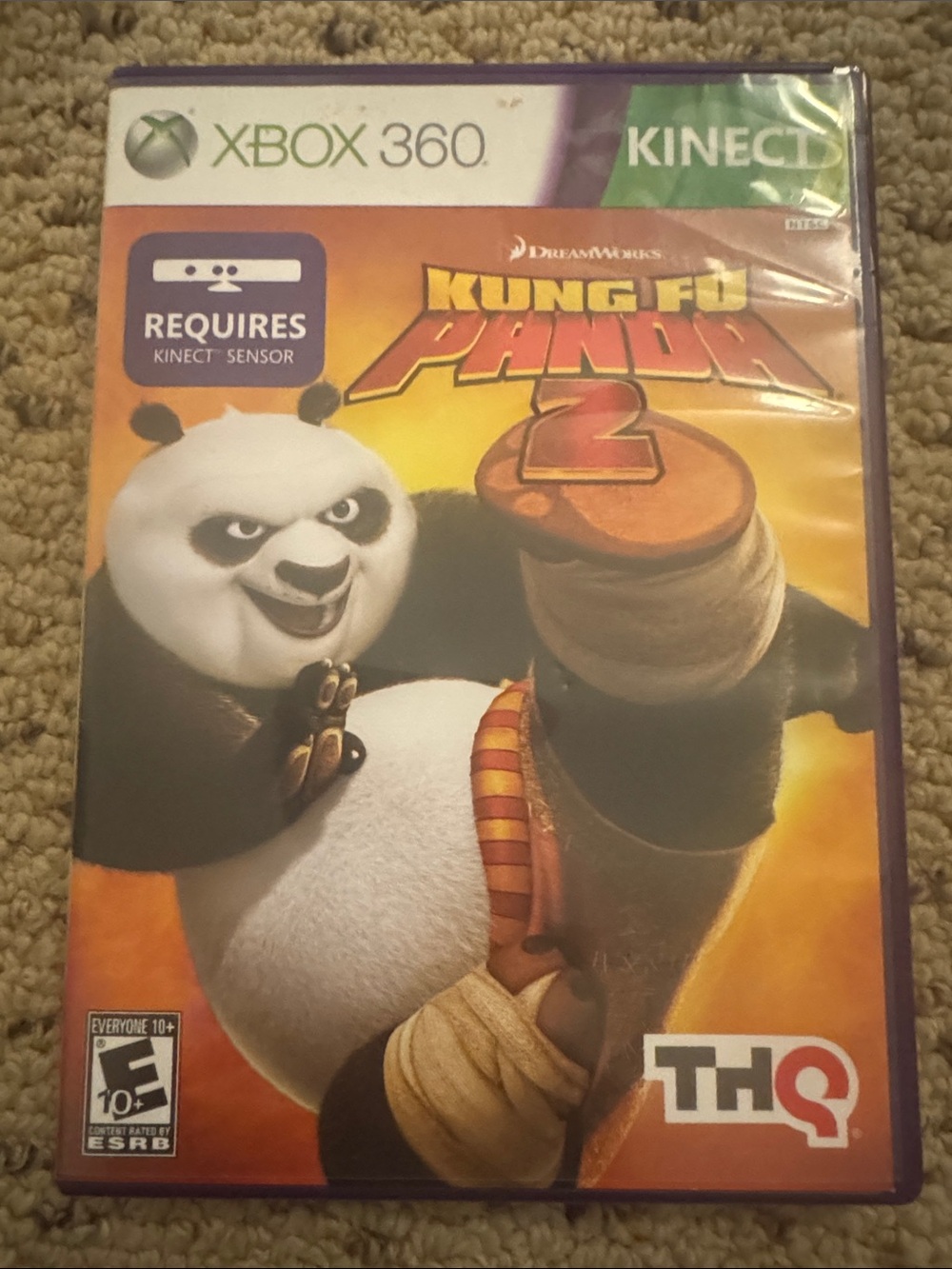 Xbox 360 Kinect Kung Fu Panda 2 (PurpleCase)